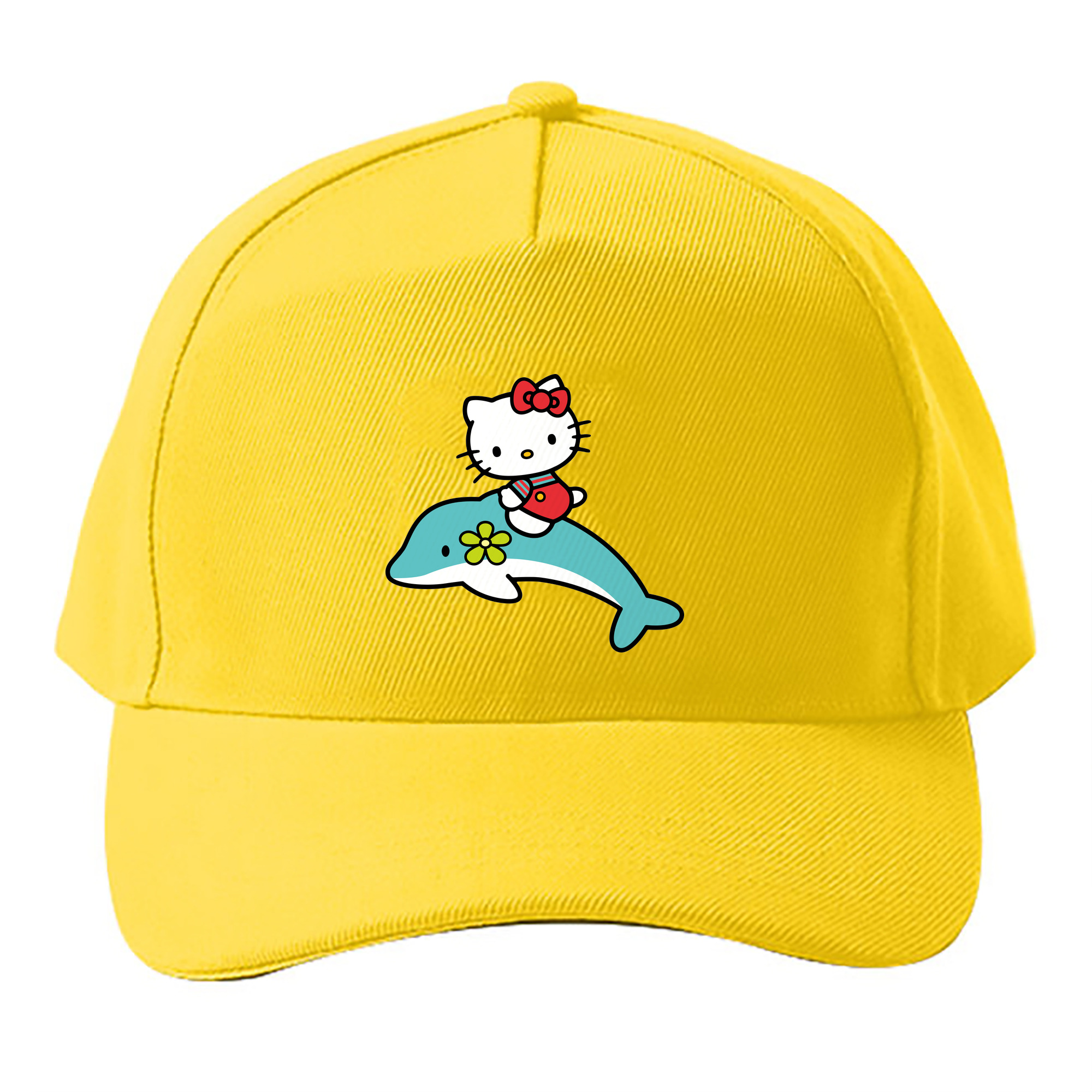 （画像用） Hello Kitty ハローキティ ベースボールキャップ 綿100％ 男女兼用 帽子 スポーツ